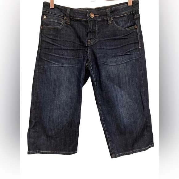 Kut From the Kloth Capri jean Shorts Blue - Picture 1 of 6